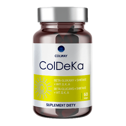 Colway ColDeKa suplement diety 60 kaps.