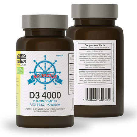 Colway colamiD 60 kapsułek witaminy D3+K2 Wapń i Fosfor