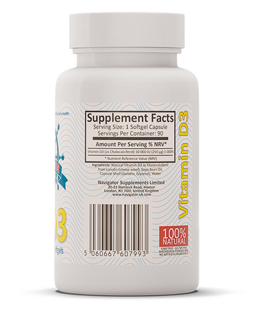 Colway colamiD 60 kapsułek witaminy D3+K2 Wapń i Fosfor