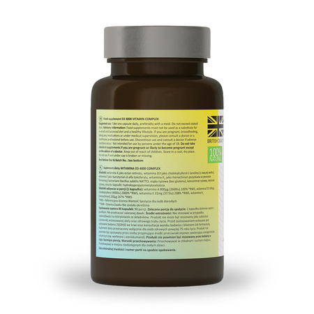 NAVIGATOR Cztery Pory Roku Witamina D3 4000 IU 90 kaps.