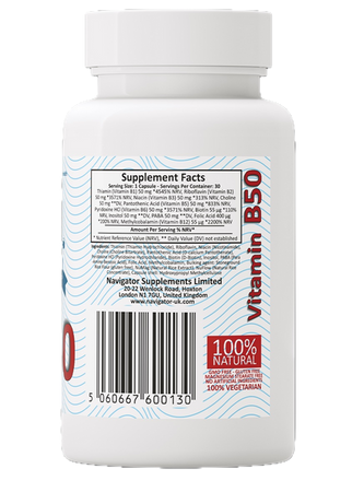 NAVIGATOR Witamina B50 30 kaps.