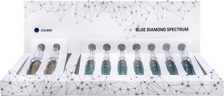 Colway ampułki liftingujące Blue Diamond Spectrum 9 szt.