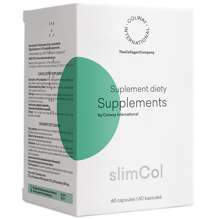 Colway Slimcol Odchudzanie utrata wagi spalanie tłuszczu suplement diety 60 kapsułek