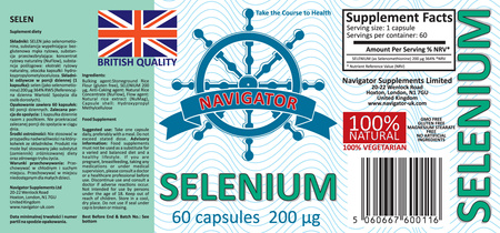 NAVIGATOR Selen 200 mig 60 kaps