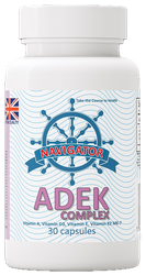 NAVIGATOR ADEK witamina A D3 E K2 MK-7 30 kaps. +GRATIS