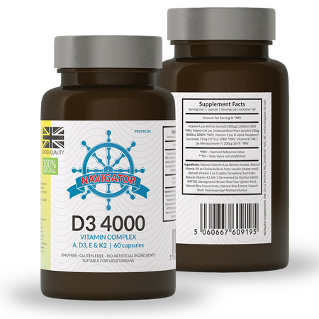NAVIGATOR Cztery Pory Roku Witamina D3 4000 IU 60 kaps.