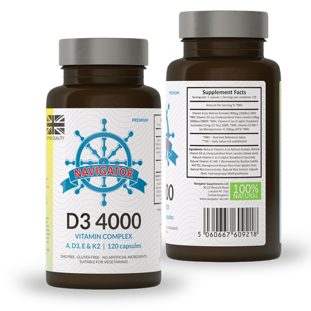 Colway colamiD 60 kapsułek witaminy D3+K2 Wapń i Fosfor