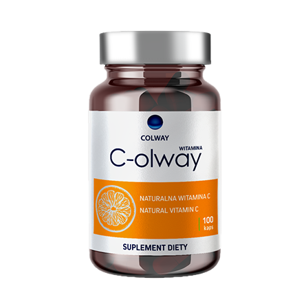 Colway C-olway naturalna witamina C 100 kaps.